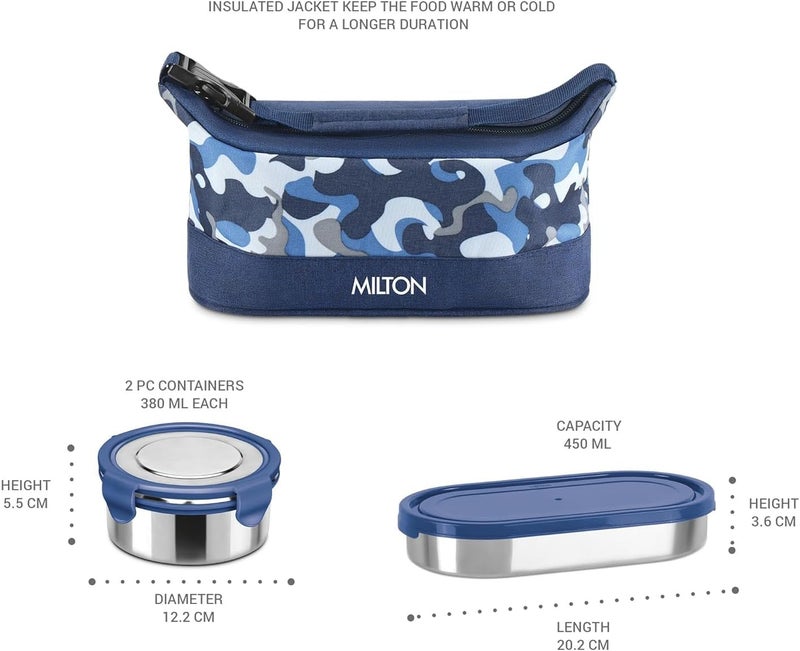 MILTON Camo Delight Stainless Steel Tiffin - Image 4
