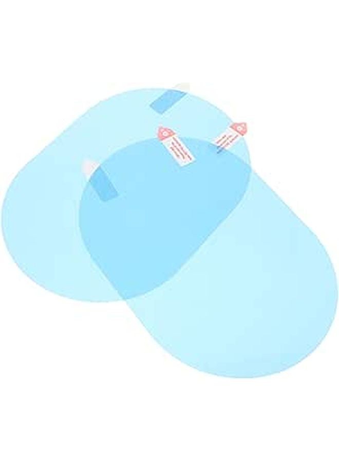 2Pcs 5.7x3.93 Inch Car Rearview Mirror Film Anti Fog Anti Glare Waterproof Rainproof Clear Vision - Image 1