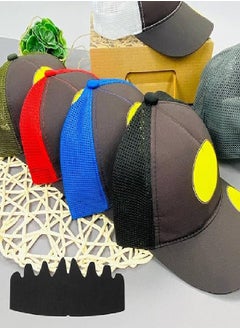 Generic Black Baseball Caps Inserts Flexible Washable Reusable Hat Felt Shapers, Hat Sweat Liner Cap Fitter Inserts  - Image 5