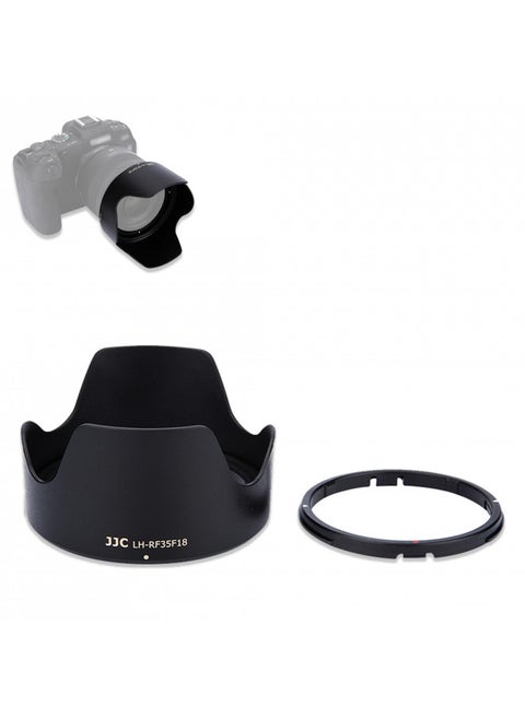 RF 35mm Tulip Flower Lens Hood Shade Fit for Canon RF 35mm F1.8 Macro is STM Lens Replaces Canon EW-52 Hood on Canon EOS R6 R5 RP R Cameras
