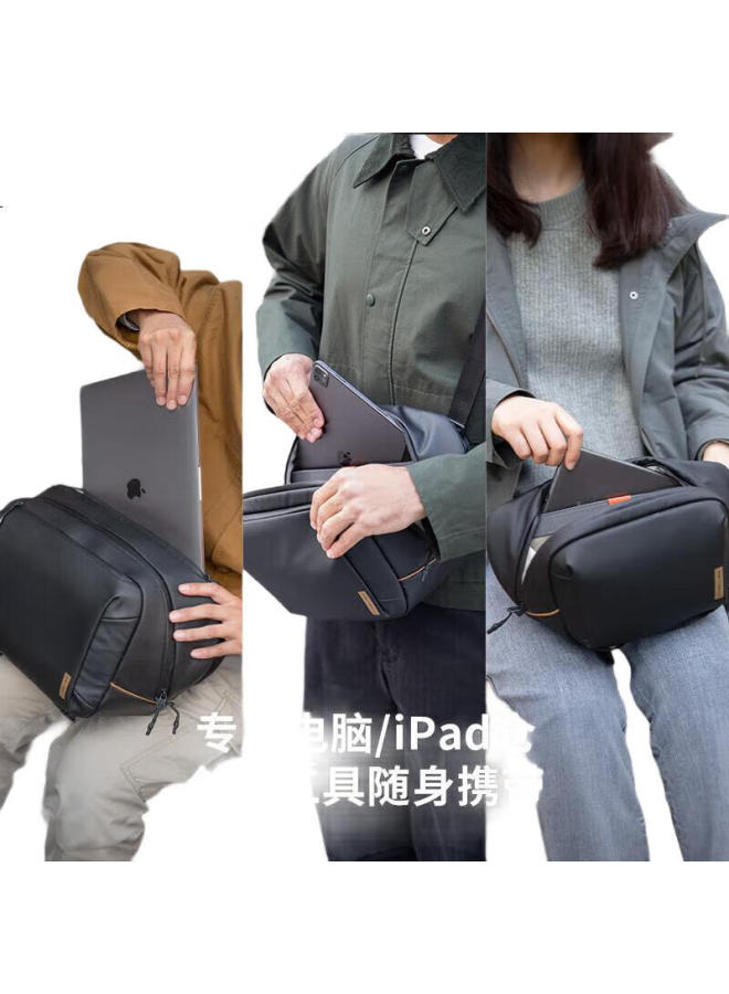 Pgytech Camera Bag Onegov2 Shoulder Bag, Dandelion Photography Bag, Mirrorless Camera Backpack, Lens Inner Bag, Crossbody Dslr Camera Bag, Waterproof Travel Portable Bag, Moss Green 4L - Image 1