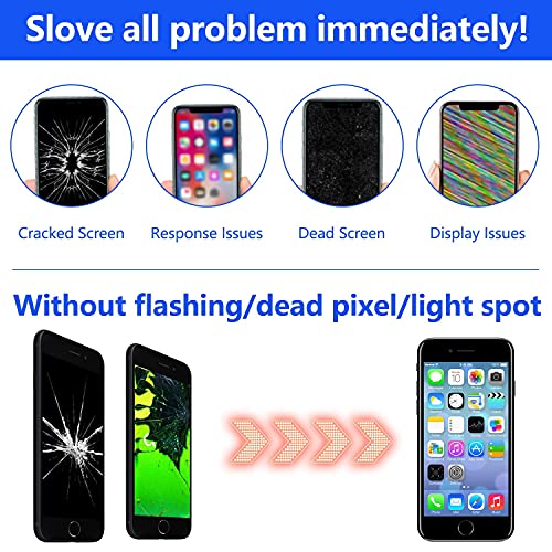 Diykitpl for iPhone 7 Plus Screen Replacement 5.5 Inch Black, Diykitpl 3D Touch LCD Screen Digitizer Replacement for A1661,A1784,A1785, with Repair Tools Kit+Waterproof Frame Adhesive+Screen Protector - Image 3