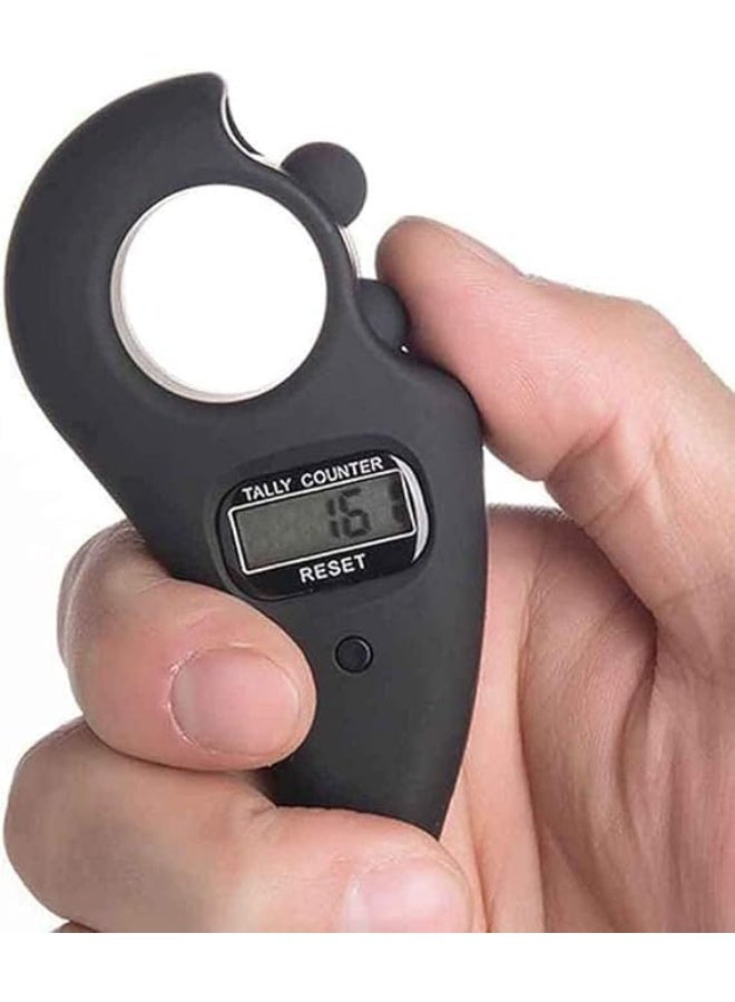 Digital Finger Tally Counter with LCD Display – Multi-Color, Reset Function, Ideal for Prayer & Sports - Image 2