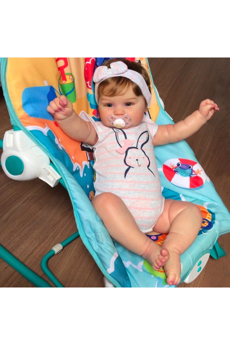 مادي جيرل، 20 بوصة، جسم كامل، فينيل ناعم، دمية مادي ريبورن جيرل للبيع، دمية بيبي حديثة الولادة مصنوعة يدويًا، هدية