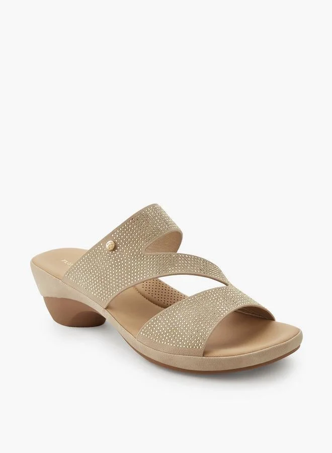 Flora Bella By Shoexpress Women Slip On Block Heels Ramadan Collections