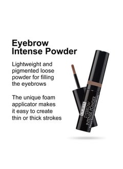 PUPA Pupa Milano Eyebrow Intense Powder - Instant Tinting Brow Definer Powder - Buildable, Soft, Smudge Proof Texture - Gives Thin, Sparse Brows Natural Color and Shape - 002 Brown - 0.035 oz  - Image 2