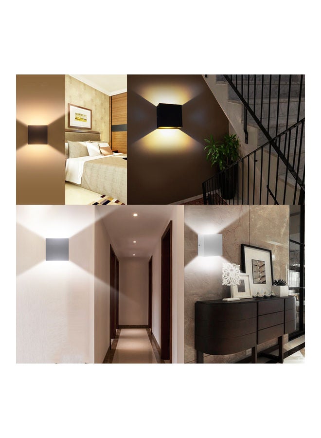 NIBEMINENT Square aluminum cob AC 85-265V (white light dimmable-white) white 11*6*11cm - Image 3