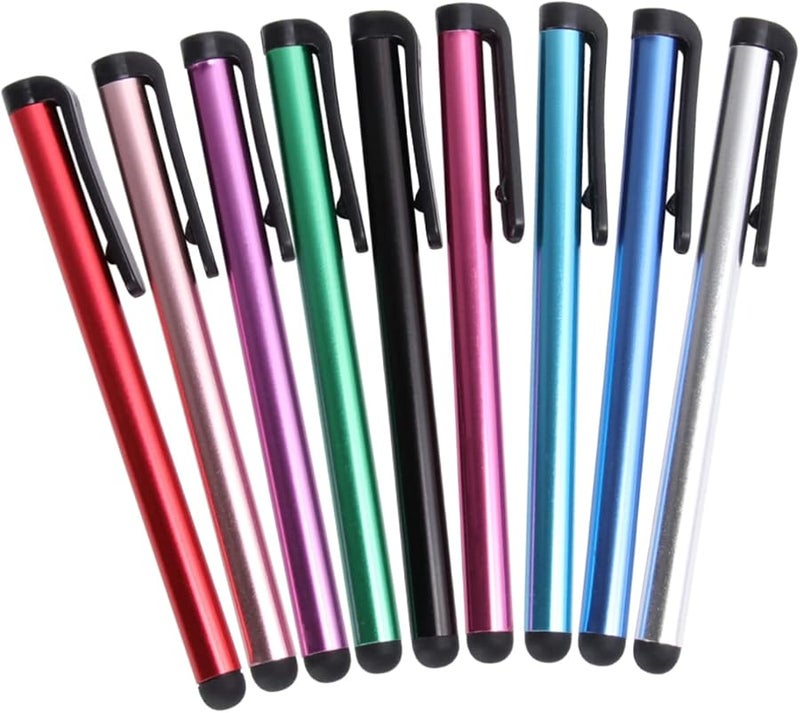 Jojofuny 60 Pcs Mixed Colors Stylus Pen for Touchscreen Tablets Phones Laptops Drawing Gaming Note Taking - Image 3