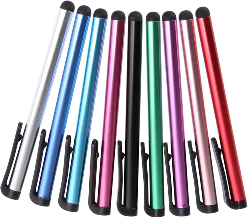 Jojofuny 60 Pcs Mixed Colors Stylus Pen for Touchscreen Tablets Phones Laptops Drawing Gaming Note Taking - Image 2