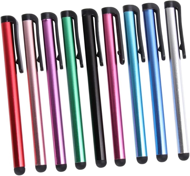 Jojofuny 60 Pcs Mixed Colors Stylus Pen for Touchscreen Tablets Phones Laptops Drawing Gaming Note Taking - Image 4