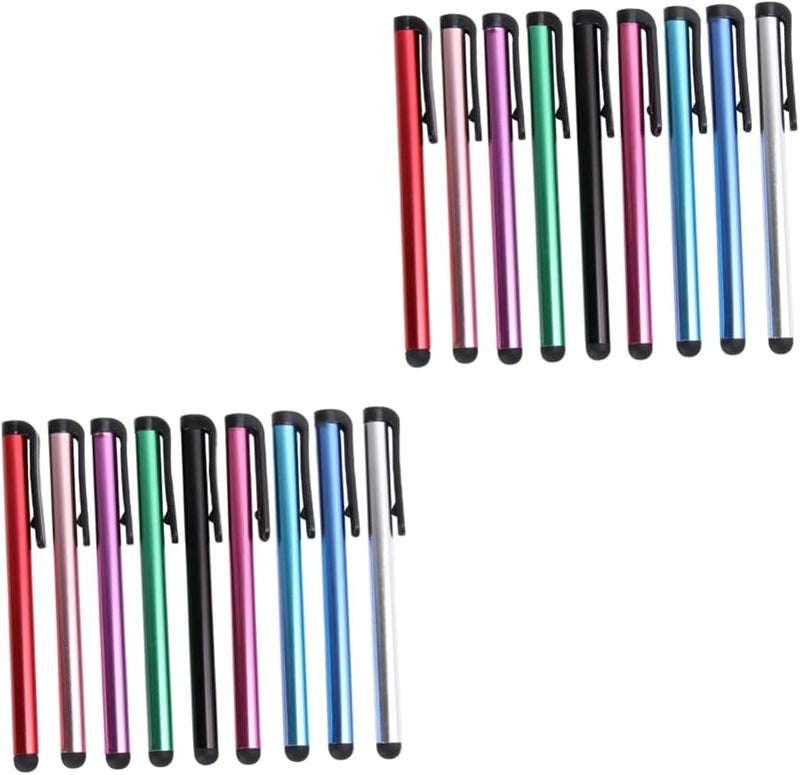 Jojofuny 60 Pcs Mixed Colors Stylus Pen for Touchscreen Tablets Phones Laptops Drawing Gaming Note Taking - Image 1