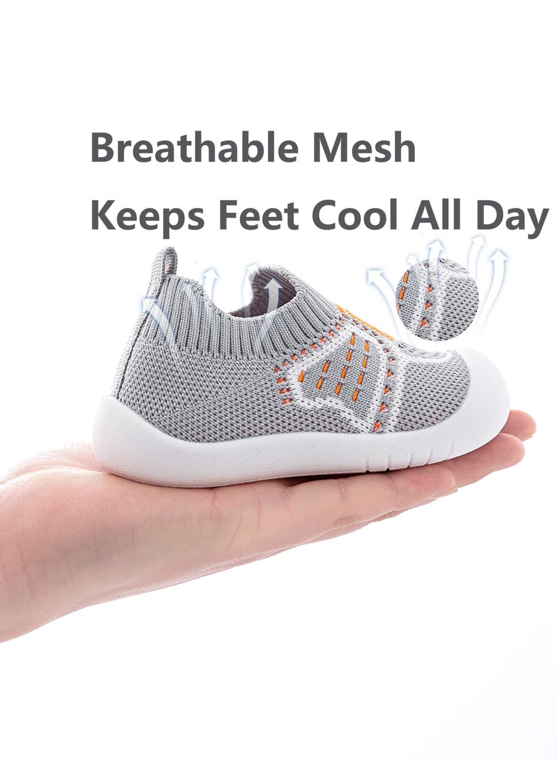 Trainers for Infant Toddler Boys Girls Shoes Breathable Mesh Soft Sole Lightweight Safer Non-Slip Toddler Sneakers Baby First Walking Shoes 6 - 36 Months  - Image 1
