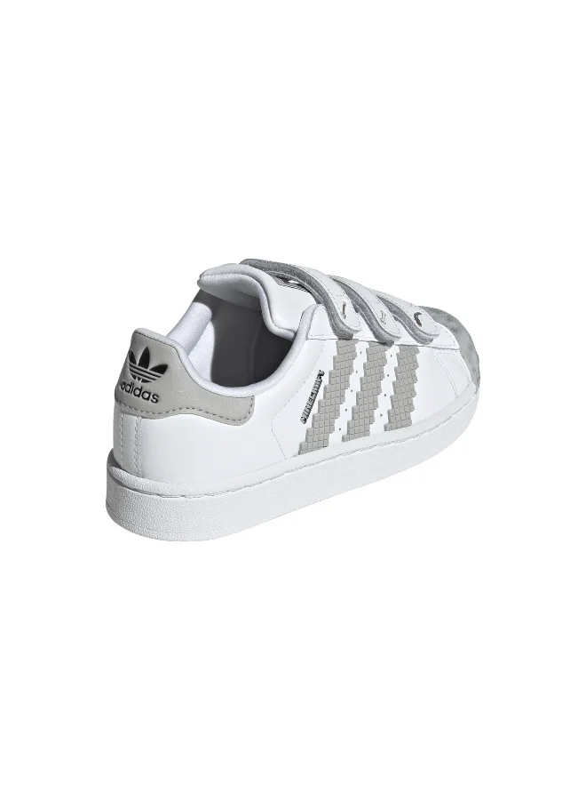 Adidas Adidas SUPERSTAR II CF C White CASUAL 0 FOR KIDS BOYS AND GIRLS 2.5