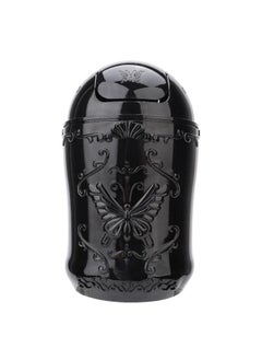 NIBEMINENT Makeup Storage Box Tiny Countertop Trash Can Desktops Garbage Can Waste Trash Can  - Image 1