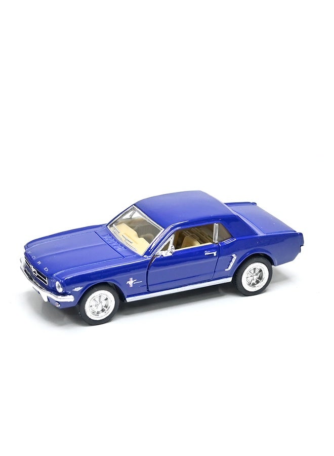 Kinsmart 1:38 Scale Door Openable Pull Back Action 1964½ Ford Mustang Diecast Metal Alloy Toy Car - Image 1
