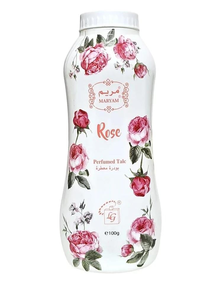 MARYAM Perfumed Talc - Rose  - Image 1