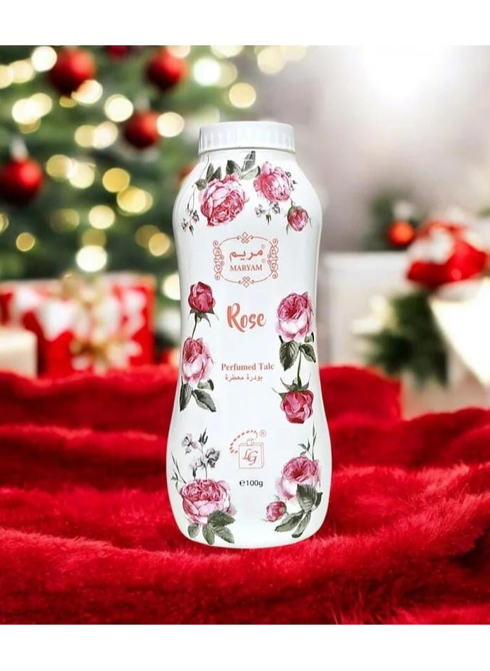 MARYAM Perfumed Talc - Rose  - Image 3