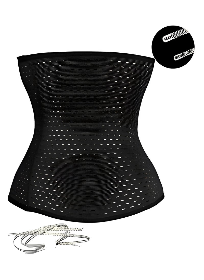 Generic - Seamless Corset Waist Trainer Shapewear, Tummy Control Body Shaper for Women, High Tech Seamless Fabric, for Everyday Wearing, Workout, Long Time Sitting in Office - Image 1
