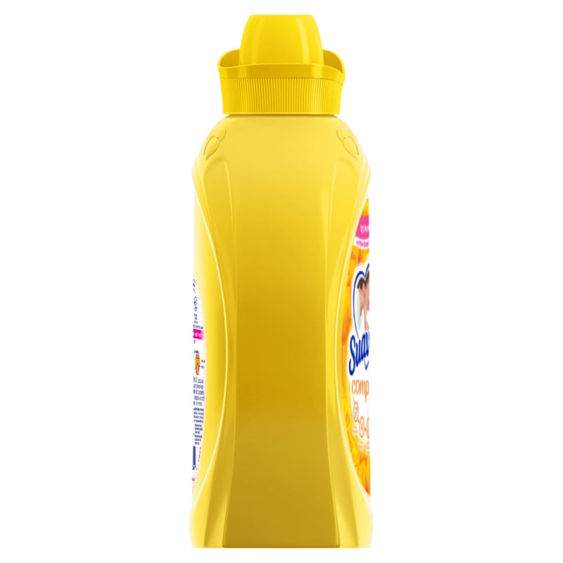 Suavitel منعم الأقمشة السائل سوفيتيل كومبليت، منعم الأقمشة مع تقنية حماية الأقمشة، رائحة شمس الصباح، 100 أونصة سائلة، سائل كافٍ لـ 100 غسلة صغيرة - Image 3