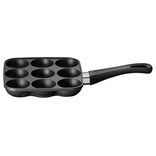 Scanpan Classic Nonstick Puff Dumpling Pan (Aebleskiver) – Compatible with Gas and Electric Stovetops, Metal Utensil Safe, Oven Safe to 500°F, Dishwasher Safe - Image 1