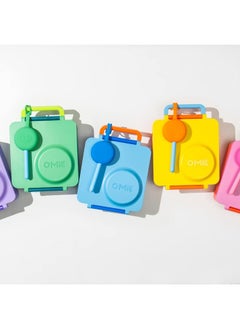 OMIE OmieBox Utensil Refill Pack for OmiePod - Matches Bubble Pink or Lilac Purple OmieBox Utensil Set with Case - Reusable, Travel, Lunch Boxes - 6 pieces total (3 spoons + 3 forks) PODS NOT INCLUDED  - Image 5