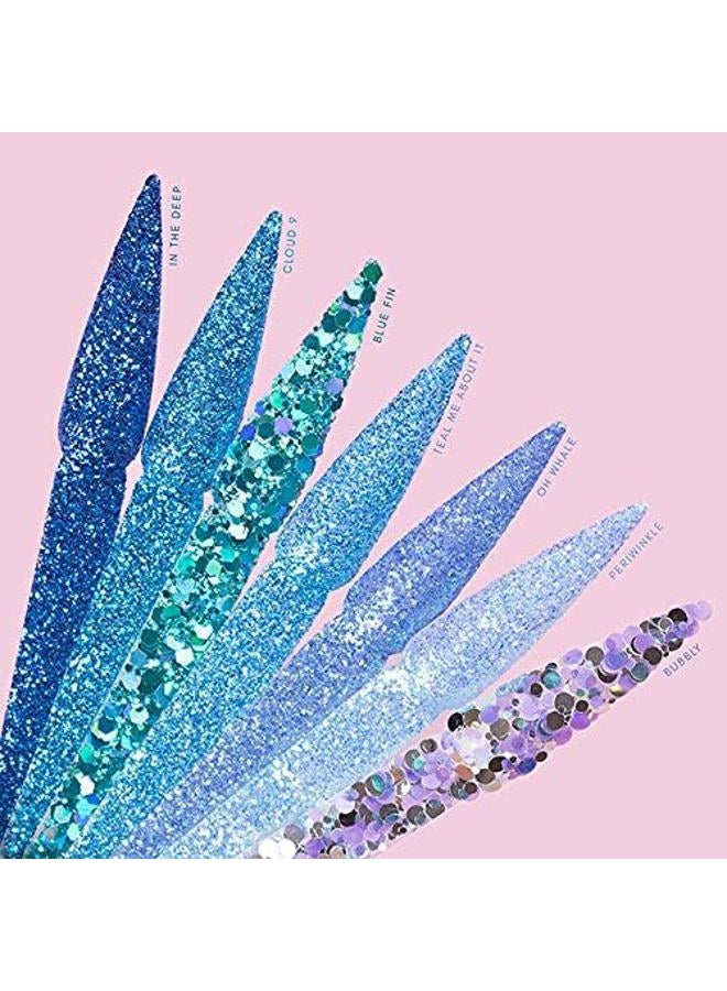 Kiara Sky Sprinkle On Glitter Collection (Periwinkle) - Image 4