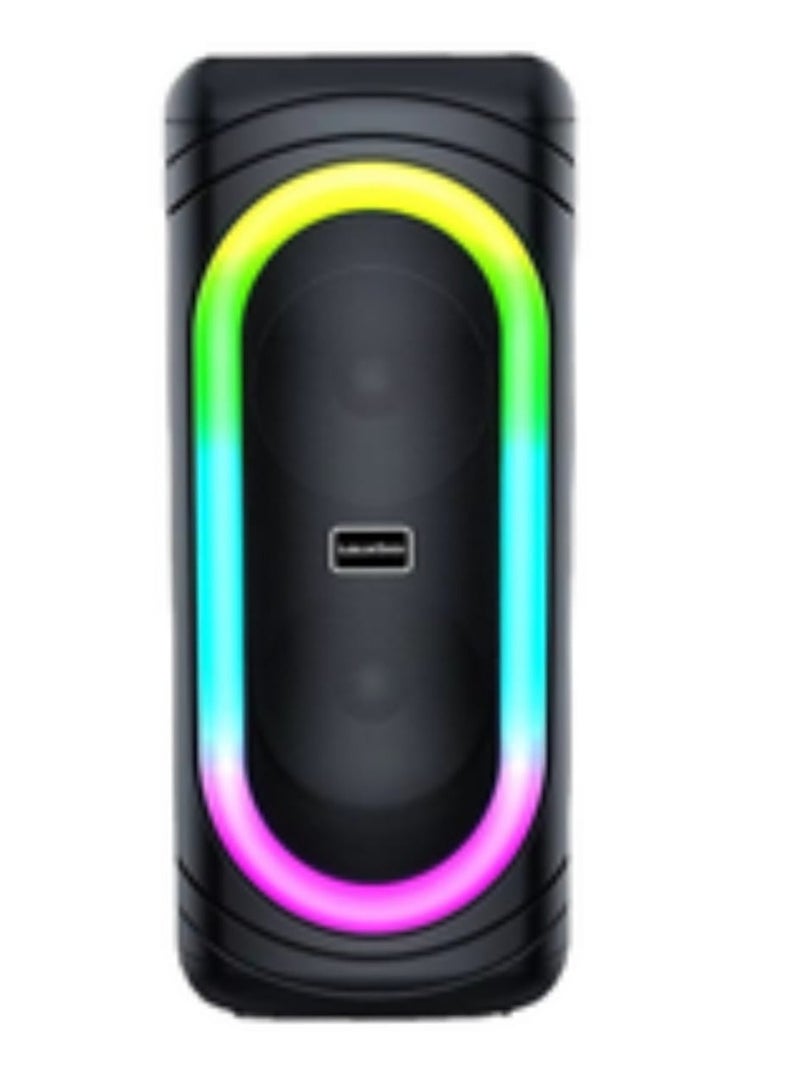 بلوسيد مكبر صوت كاريوكي BlueSeed BS-106 OLED مع أوضاع إضاءة LED - Image 1