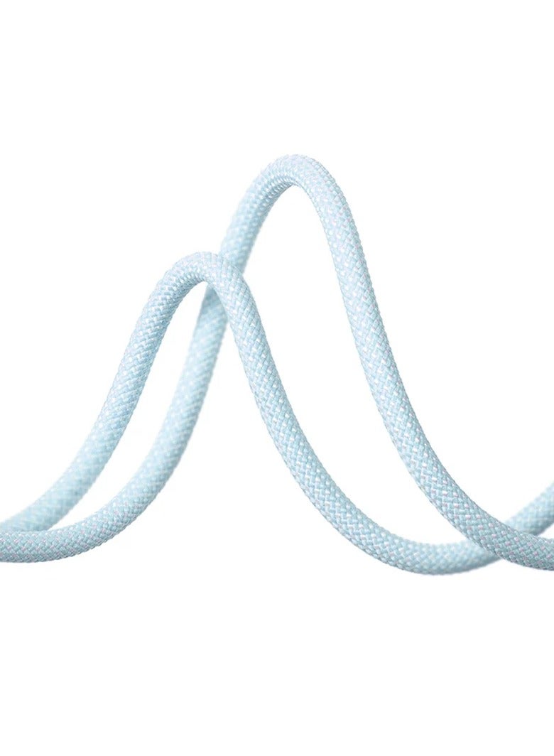 ريبنيو شاحن سلكي Rcp41 سريع للايفون بسلك مرن أبيض - Image 4