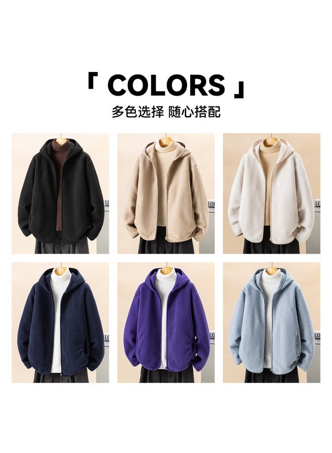 Fapai Women's Autumn And Winter Fashion Slimming Casual Polar Fleece Jacket Windproof Warm Comfortable Jacket Women - Image 3