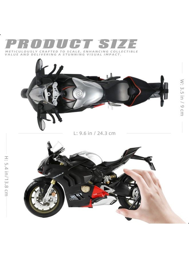 Risopen 1:9 Motorcycle Model for Ducati Panigale V4 SP2, Metallic Die-Cast Model, Classic Adult Collection - Image 2