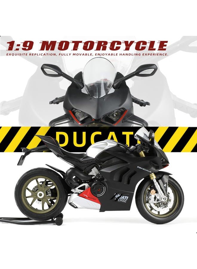 Risopen 1:9 Motorcycle Model for Ducati Panigale V4 SP2, Metallic Die-Cast Model, Classic Adult Collection - Image 4