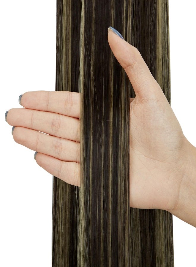 MoonEyes straight Highlighter Hair Extension for women and girls in 24 inch Length - Image 3