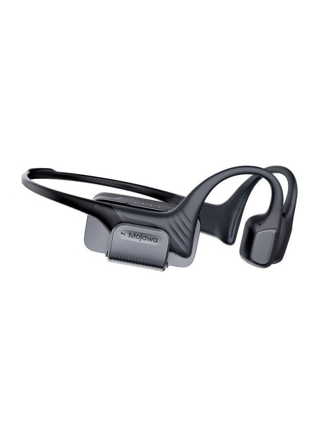 Mojawa Purra Run Pro Bone Conduction Wireless Bluetooth Earphones Open-ear Sports Running Cycling Non-in-ear Long Battery Life 15 Hours Ink Black