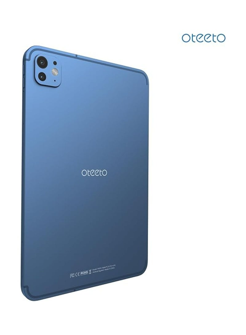 Oteeto TAB 15 Tablet/10.1 Inch/4G SIM/Premium Design/iOS Style Operating System/5G Dual SIM/Octa Core Processor/Included Flip Cover and Keyboard/8GB RAM + 512 GB ROM/Android 13/6000 mAh/8MP Front + 13 MP Rear Camera - Image 4