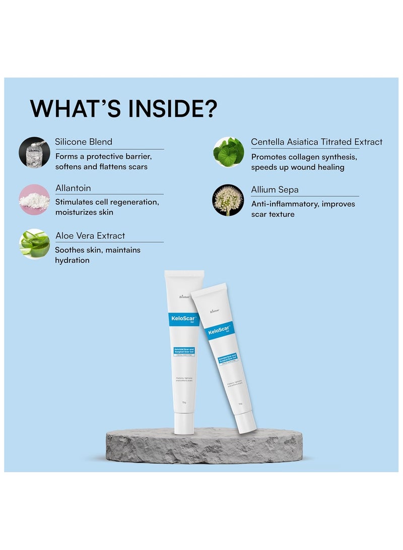 بريتون جل كيلوسكار، جل لعلاج الندبات الجراحية لجميع أنواع البشرة، يُخفف الندبات ويُنعمها، مُختبر من قِبل أطباء الجلدية، يحمي البشرة ويحافظ على رطوبتها ويحفز تجديدها، 15 جم - Image 5
