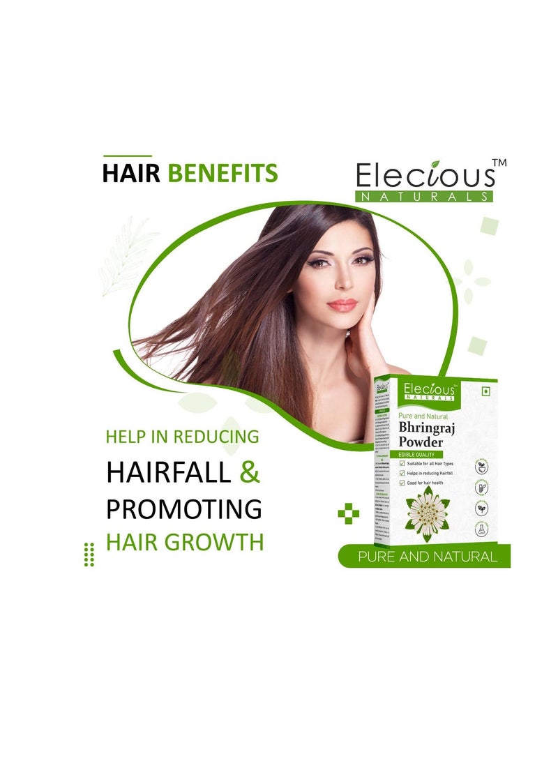 Elecious Powder for hair growth  200 Grams  Edible  Good for Hair pack  Hair oil and oral consumption  Preservative free - Image 2
