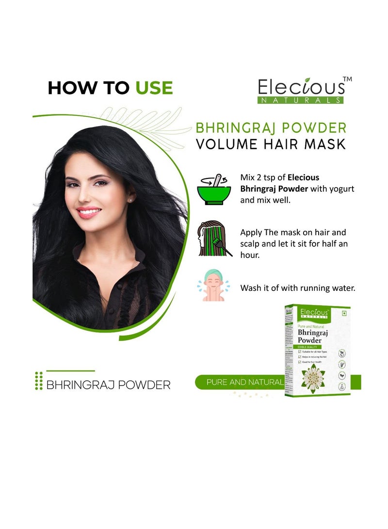 Elecious Powder for hair growth  200 Grams  Edible  Good for Hair pack  Hair oil and oral consumption  Preservative free - Image 5