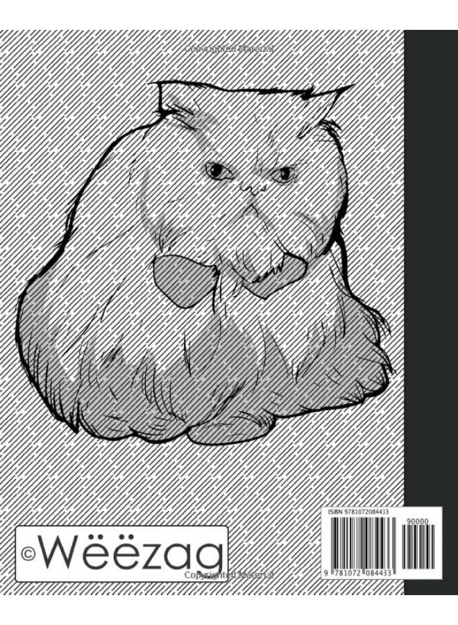 Isometric Paper: Book Himalayan Cat (Weezag Isometric Paper Notebook) - Image 2