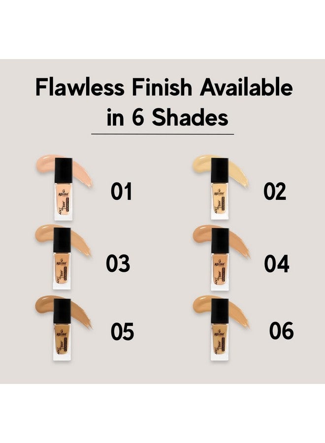 Recode Recode Ace of Base Foundation 30ml | Shade 02 - Indraprastha | Luminious Matte Finish | Lightweight | Long-Lasting | Waterproof | High Coverage  - Image 5