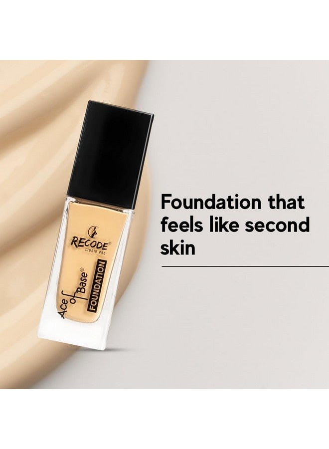 Recode Recode Ace of Base Foundation 30ml | Shade 02 - Indraprastha | Luminious Matte Finish | Lightweight | Long-Lasting | Waterproof | High Coverage  - Image 2