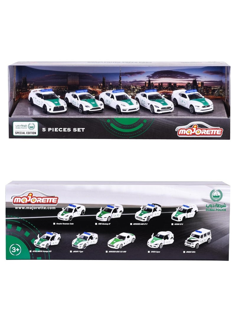Majorette MAJORETTE - DUBAI POLICE 5 PIECES GIFTPACK - V1  - Image 1