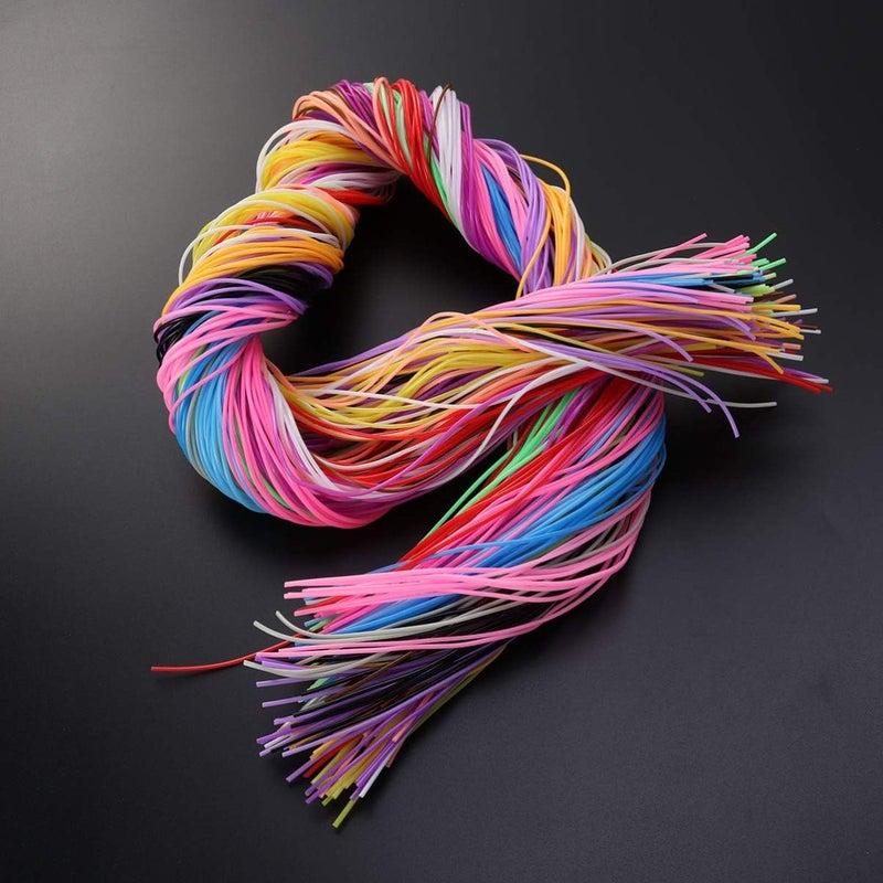 comfrt Lacing Cord Scoubidou String Craft Gimp String for Friendship Bracelets Jewelry Making DIY Craft 0 Colors 200pcs - Image 4