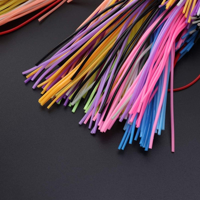 comfrt Lacing Cord Scoubidou String Craft Gimp String for Friendship Bracelets Jewelry Making DIY Craft 0 Colors 200pcs - Image 3