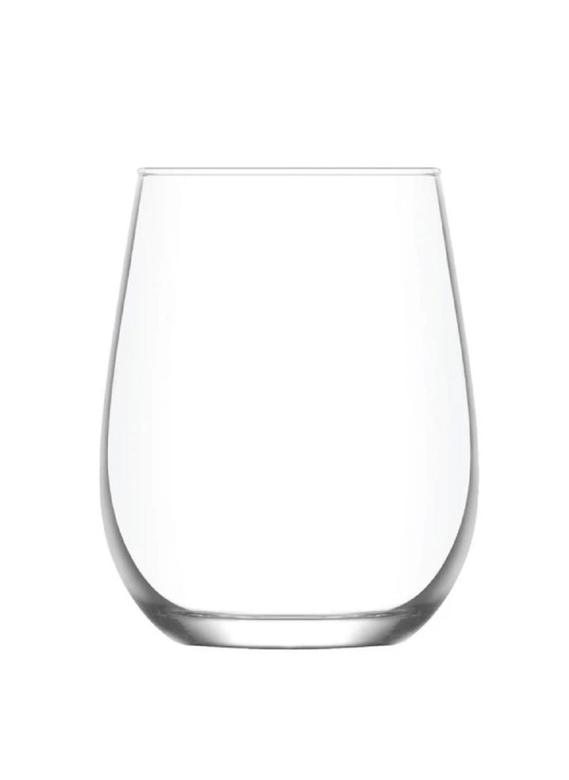 LAV 6 Pieces Gaia Tumbler Set 475 Ml - Clear  - Image 1