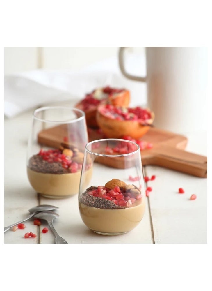 LAV 6 Pieces Gaia Tumbler Set 475 Ml - Clear  - Image 5