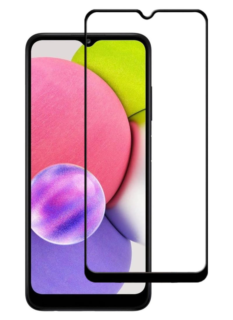 ACLIX Antistatic ESD Dustproof Premium Quality High Definition Tempered Glass Screen Protector Designed For Samsung Galaxy A03s - Image 1
