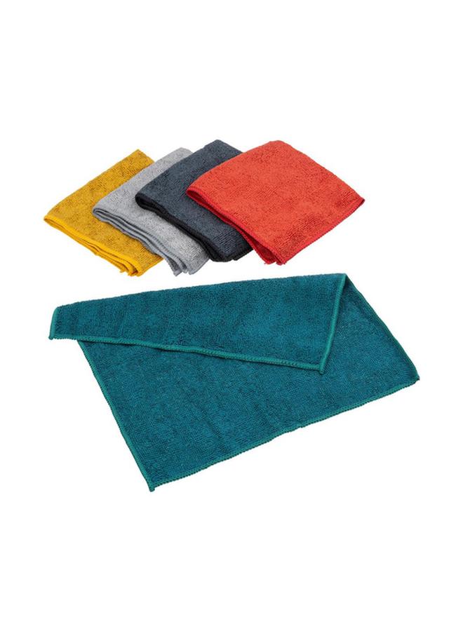 Five Simply Smart 5-Piece Multi Purpose Microfiber Dish Cloth Set Multicolor 30 X 30Cm 117301 - Image 2
