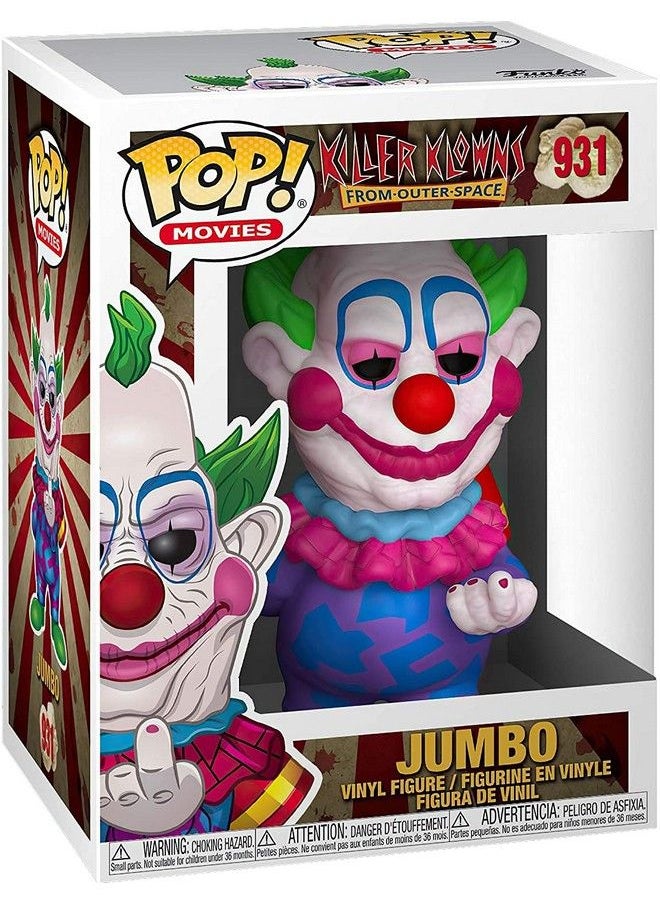 POP - Pop Killer Klowns From Outer Space Jumbo Funko Pop! Vinyl Figure (Bundled With Compatible Pop Box Protector Case) Multicolored 3.75 Inches - Image 1