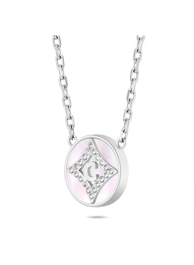 شيروتي 1881 قلادة تيسّا من الفولاذ المقاوم للصدأ للنساء بطول ٤٥٠ مم