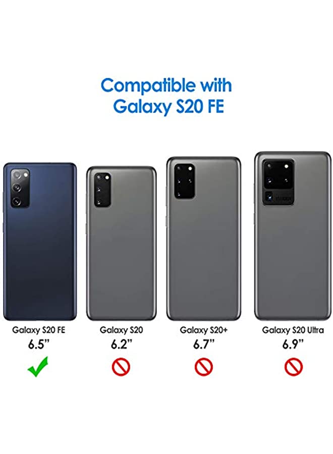 JETech Slim Fit Case for Samsung Galaxy S20 FE 5G 6.5-Inch, Thin Phone Cover with Shock-Absorption and Carbon Fiber Design (Black) - Image 2